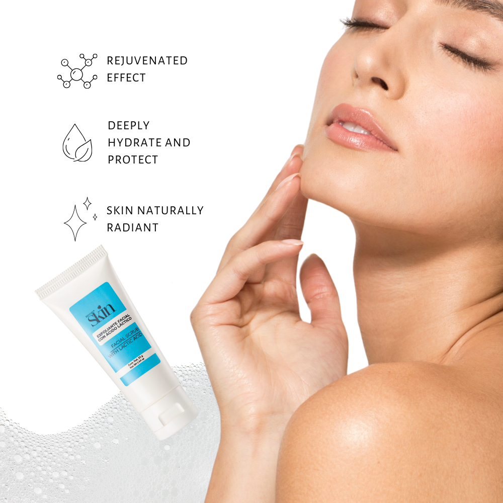 Facial Scrub with Lactic Acid