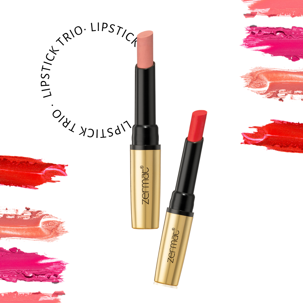 Custom Lipstick Trio: Buy 2, Get 1 Free!