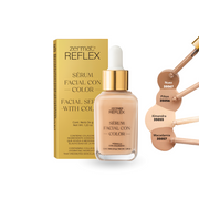 Tinted Facial Serum & Mousturizer Color