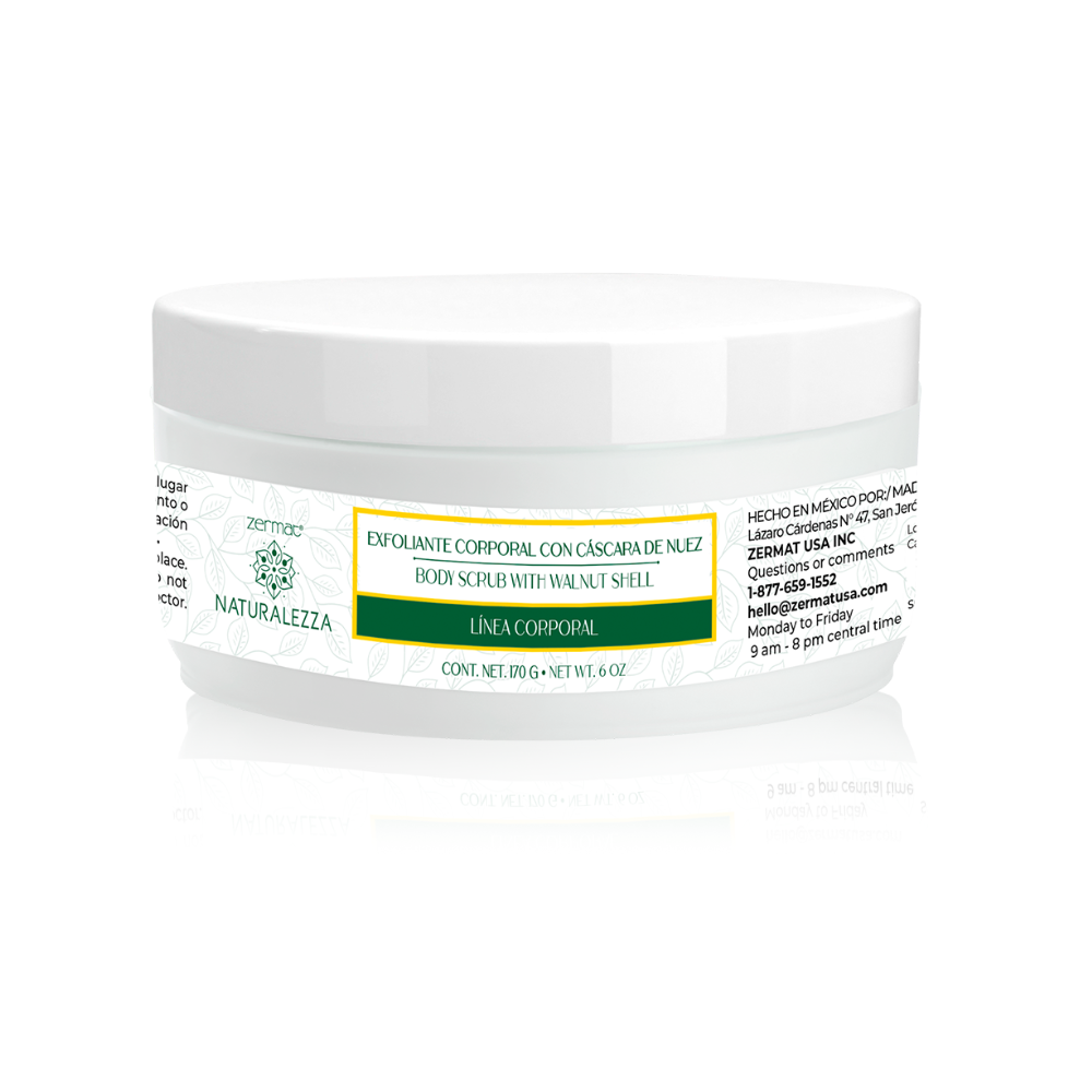 Body Scrub with Walnut Shell