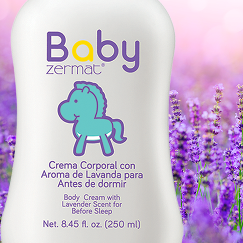 Baby Body Cream With Lavender Scen