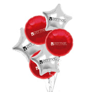 BALLOON ZERMAT SILVER - RED